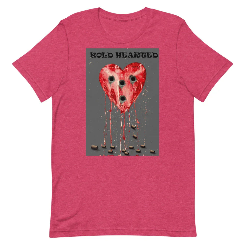 KOLD HEARTED Short-sleeve unisex t-shirt by My Store