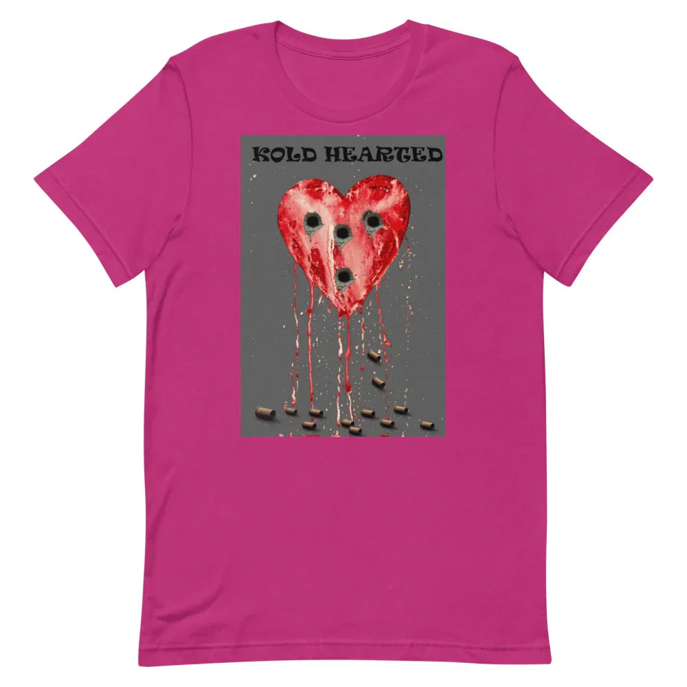 KOLD HEARTED Short-sleeve unisex t-shirt by My Store