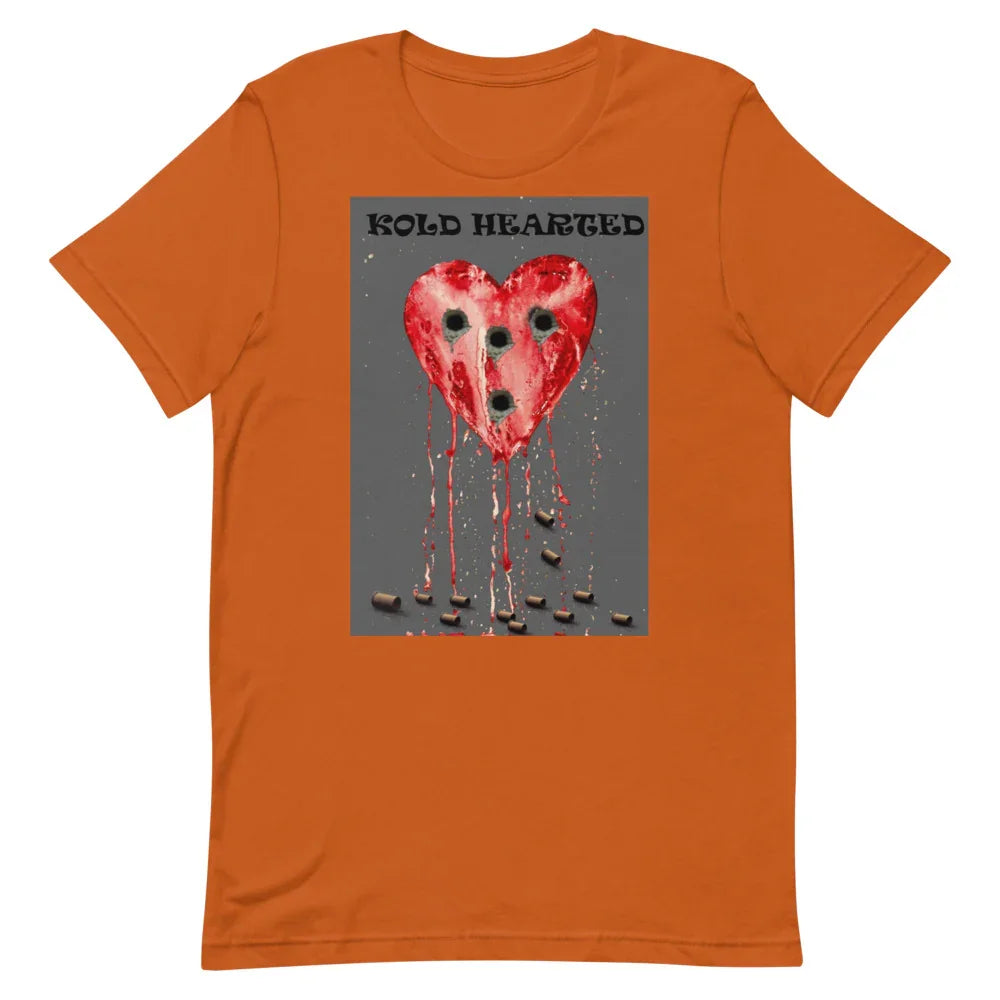 KOLD HEARTED Short-sleeve unisex t-shirt by My Store