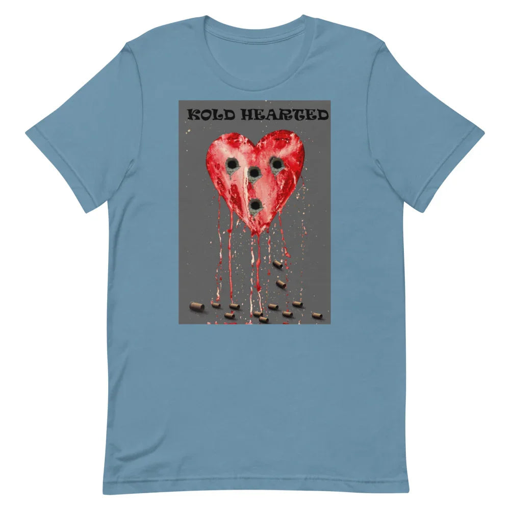 KOLD HEARTED Short-sleeve unisex t-shirt by My Store
