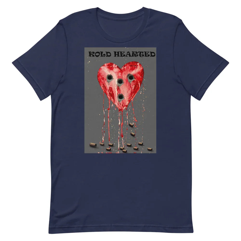 KOLD HEARTED Short-sleeve unisex t-shirt by My Store