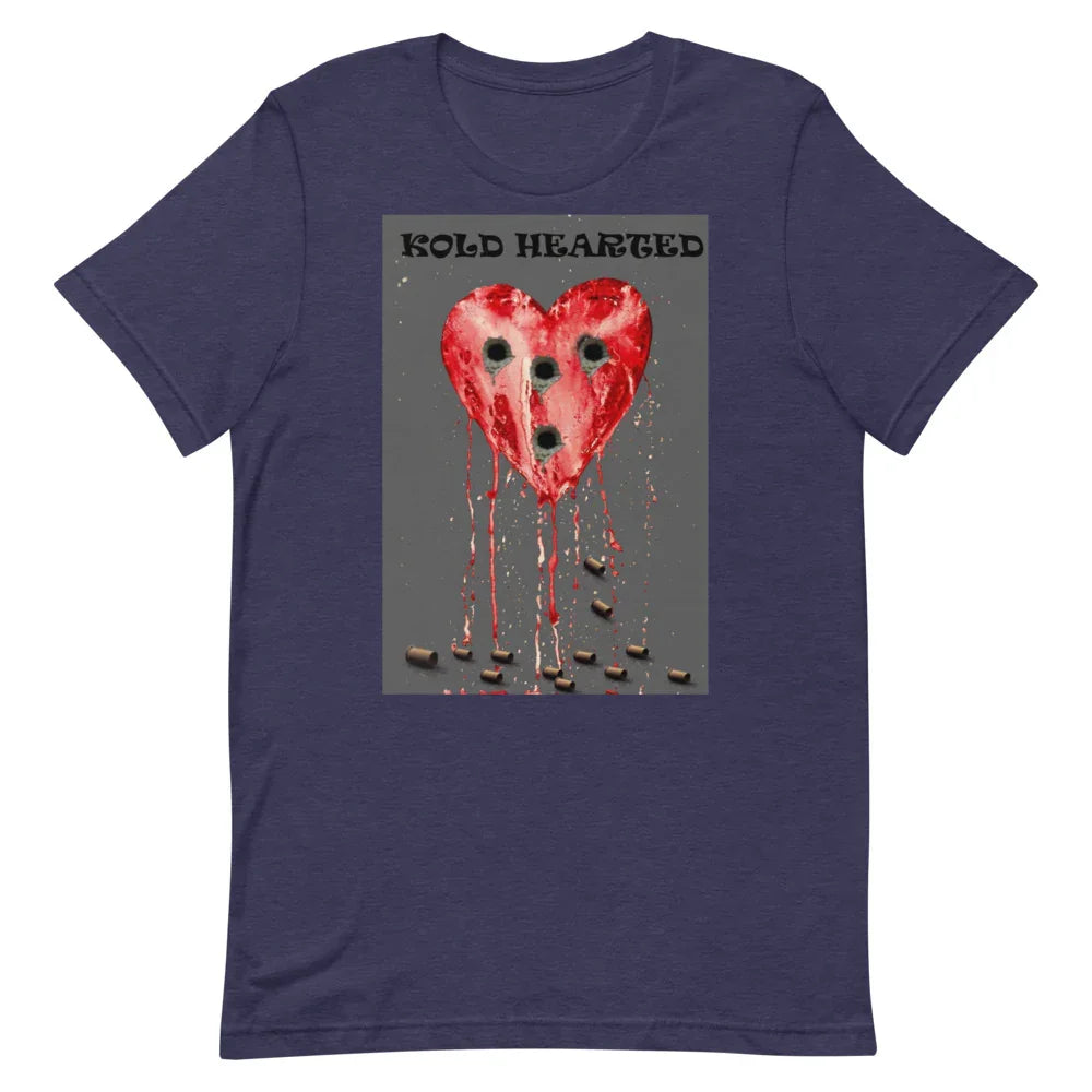 KOLD HEARTED Short-sleeve unisex t-shirt by My Store
